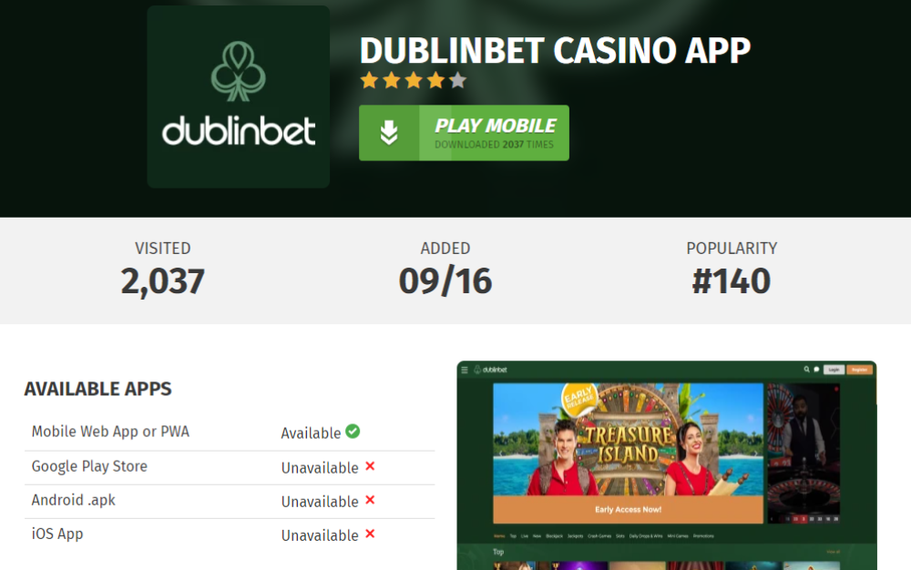 DublinBet Mobile APP